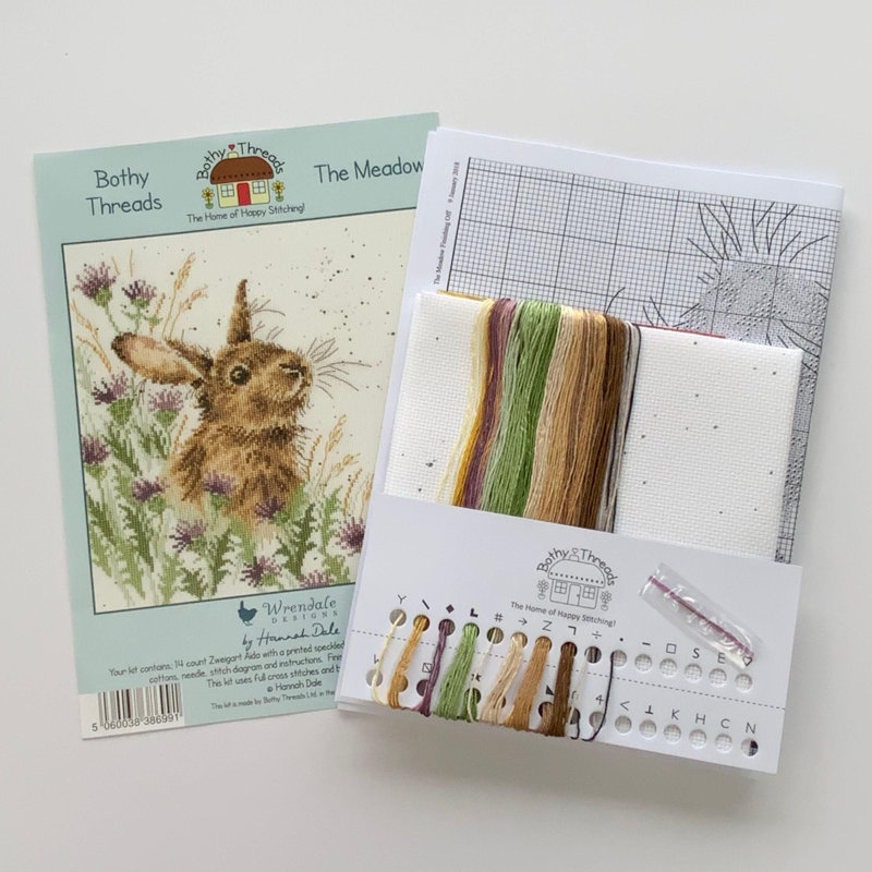 The Meadow Counted Cross Stitch Kit by Bothy Threads XHD30