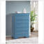 Commode Louis Phillipe, bleu sarcelle-492059224