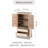 48" French Country Tall Pantry Cabinet