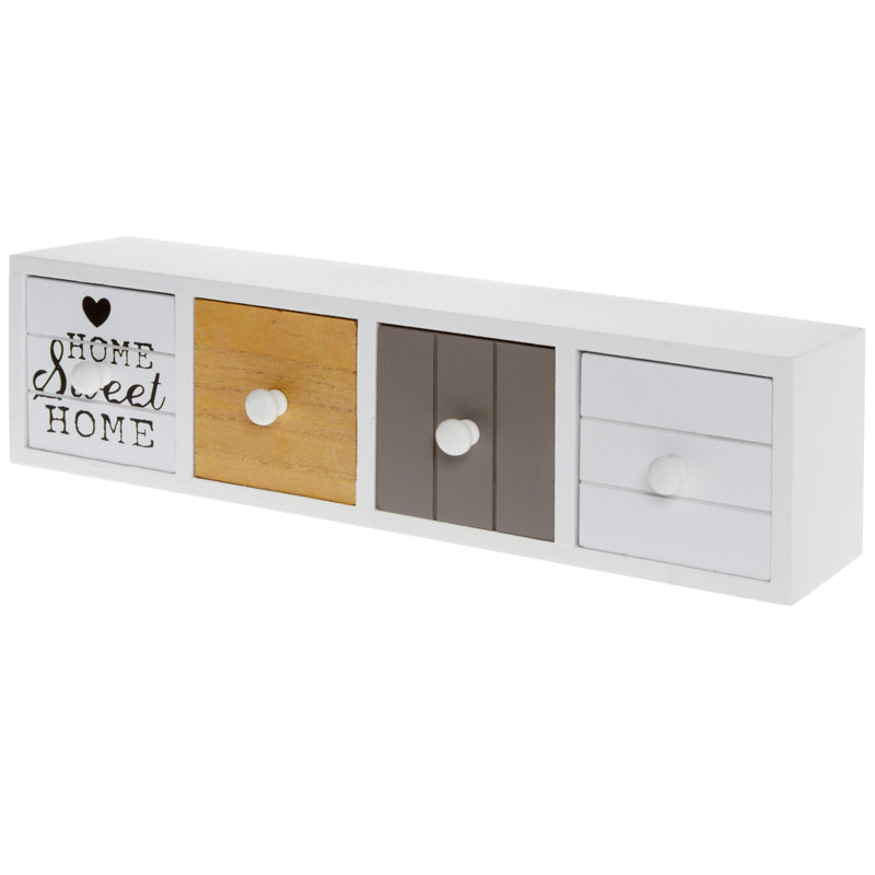 Cocoa West 40cm W 4 - Drawer Chest of Drawers