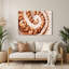 Desserts Snickerdoodles, art mural en métal beige-748125631