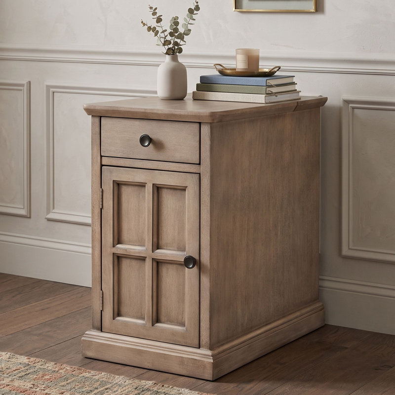 End Table, AntiqueBrown