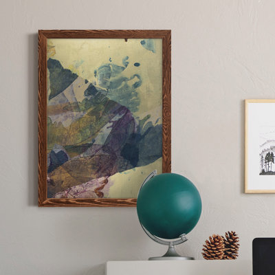 Toile encadrée de qualité supérieure Monet's Landscape VI - Prêt à être accroché