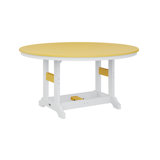 Berlin Gardens Garden Classic Regular Top With White Base Round Counter Height Table