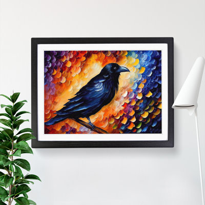 Raven Bird Vol.3 Abstract - Single Picture Frame Painting