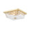Hines 3 - Light 13'' Unique/Statement Square / Rectangle Flush Mount