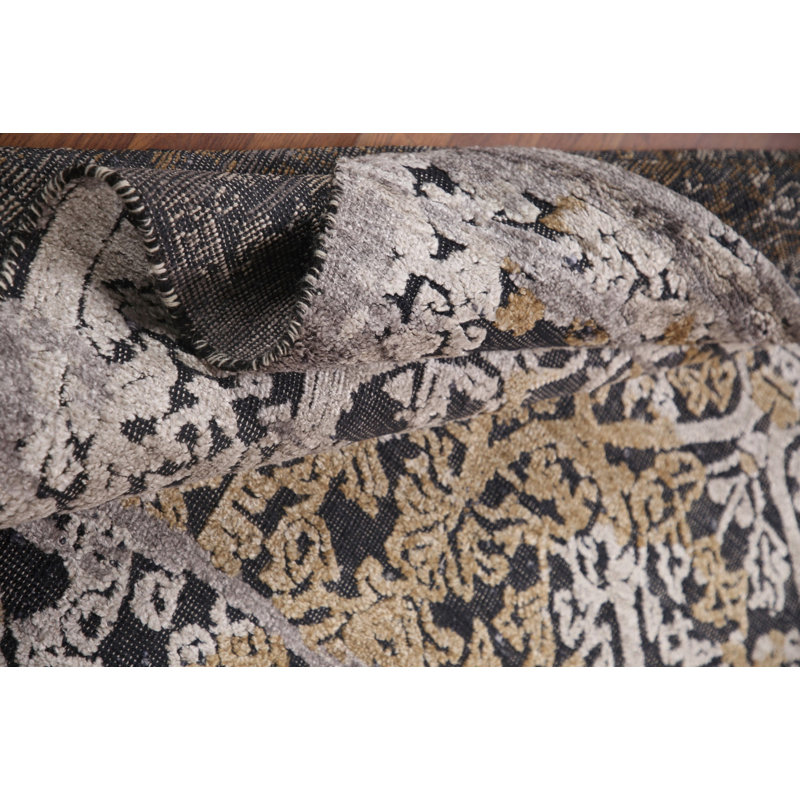 Tapis abstrait moderne 6 x 8