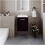 Meuble-lavabo avec lavabo intégré, Wengé-362888091