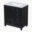 Meuble-lavabo polyvalent avec plusieurs options de rangement et fabrication durable-108525910