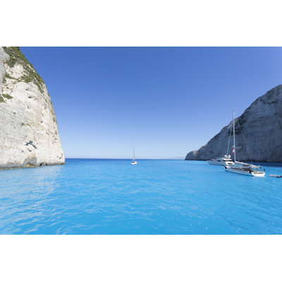 Navagio Bay On Zakynthos, Greece. by _ultraforma_ - No Frame Print on Canvas