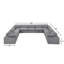 Canapé modulaire symétrique 200 po Bania