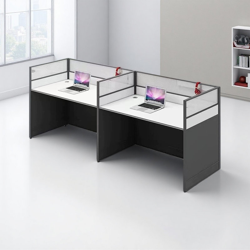 Rectangle 2 Person Office Cubicle Desk