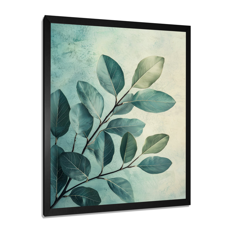 Rosemarie - impressions murales florales, Black, 20" H x 12" W, Reproduction encadrée d'une seule photo