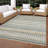 Machine Washable Indoor/Outdoor Chantille ACN2823 Stripes Rug-686625699-686625700