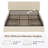 Huntsville 4-Drawer Velvet Upholstered Platform Bed-245840174-232083504
