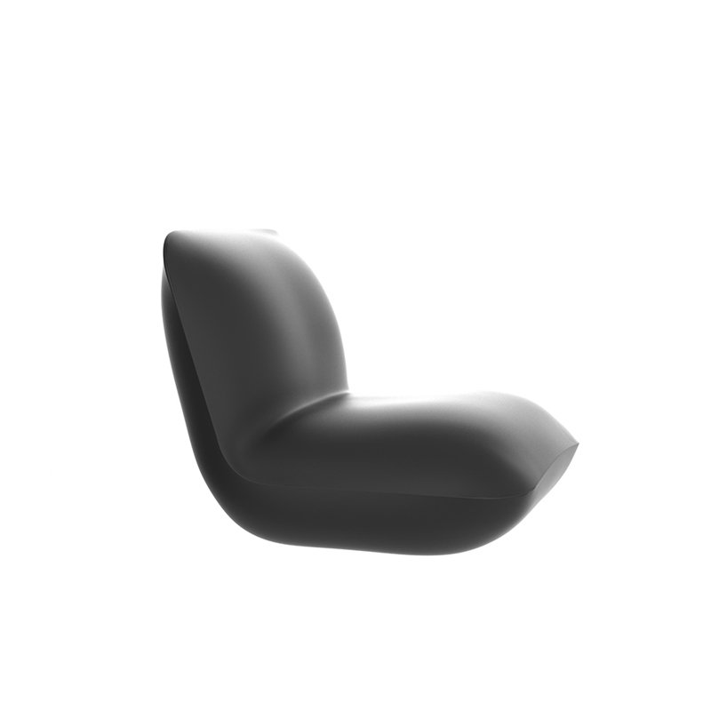 Pillow Patio Chair, Anthracite