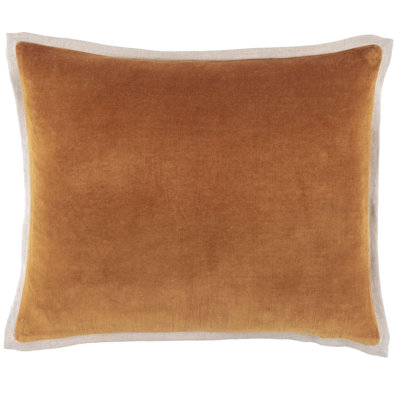 Gehry Velvet/Linen Decorative Pillow