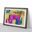 Abstract Art Painting Vol.155 by S.Johnson - Framed Print-55623375-55623376