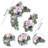 Artificial Wedding Arch Flowers Swag Kit