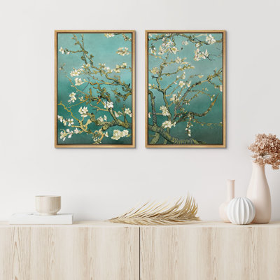 Almond Blossoms Inspiration By Vincent van Gogh