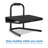 Mount-It! Height Adjustable Footrest for Standing and Sitting, Under The Desk Footrest with Handle
