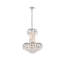 Antione 6 - Light Glass Empire Chandelier-32478645-32478646