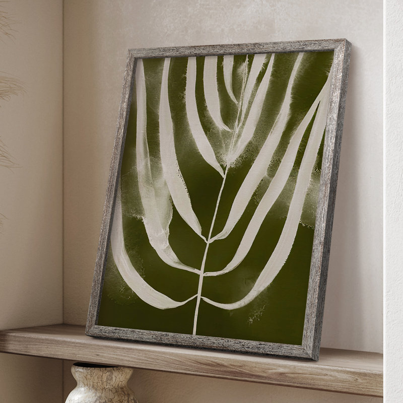 «Organic Bloom III», reproduction encadrée - bois massif, H 15 po x l 12 po