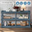 Console Table With 3-Tier Open Storage Spaces And Roman Column Effect Support Legs,Narrow Sofa Entry Table For Living Room, Entryway And Hallway-114230324