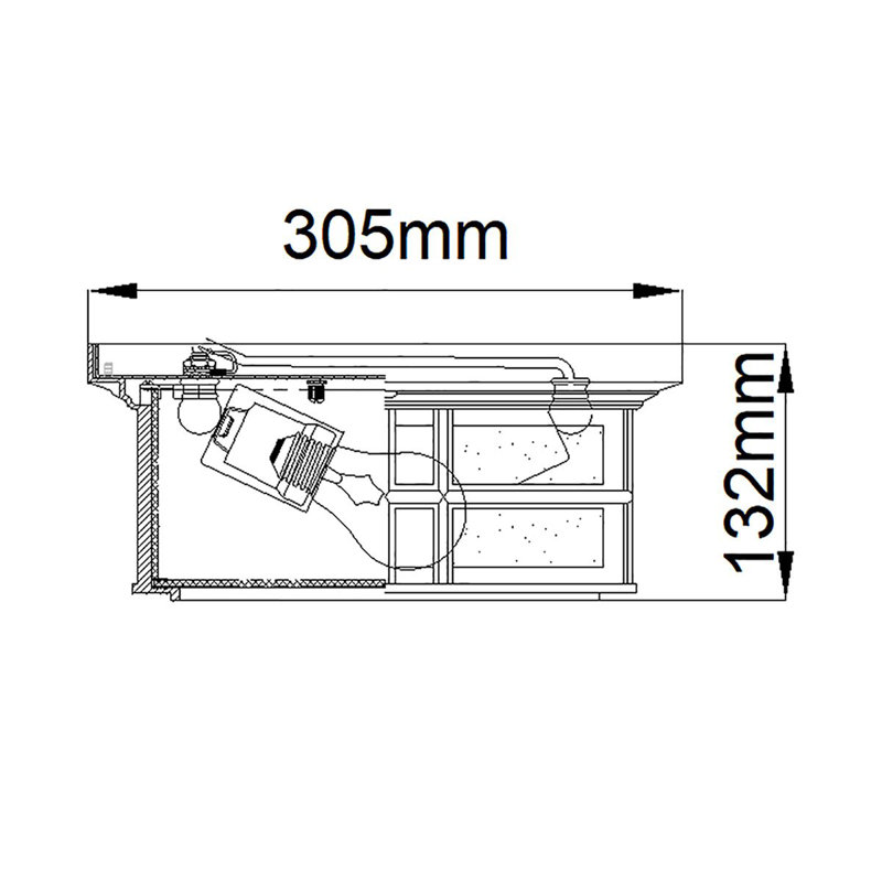 Vivelle 2 - Bulb 13.2cm H Outdoor Flush Mount