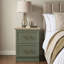 Kentwood Solid Bed Pair with Bedside Table 2 Piece Bedroom Set-124654135