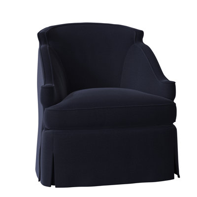 Barbara Upholstered Swivel Armchair