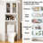  Bellavance 65.4"H Bathroom Cabinet Over the Toilet Storage-690308210