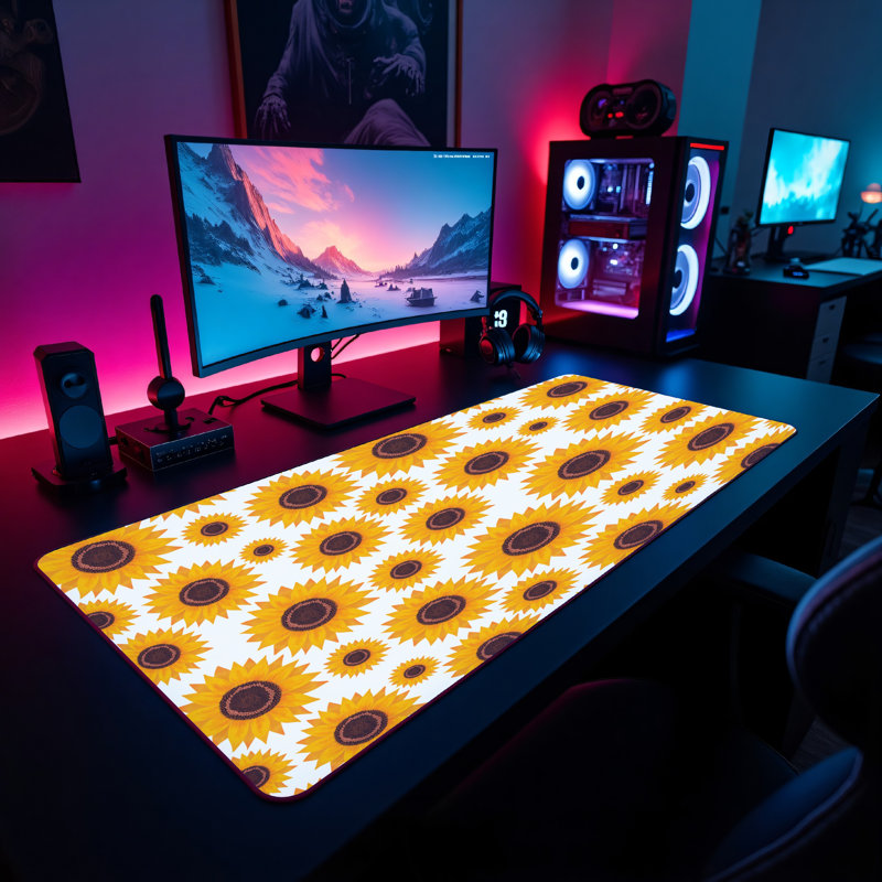 Polyester Desk Pad, 23.6x13.8