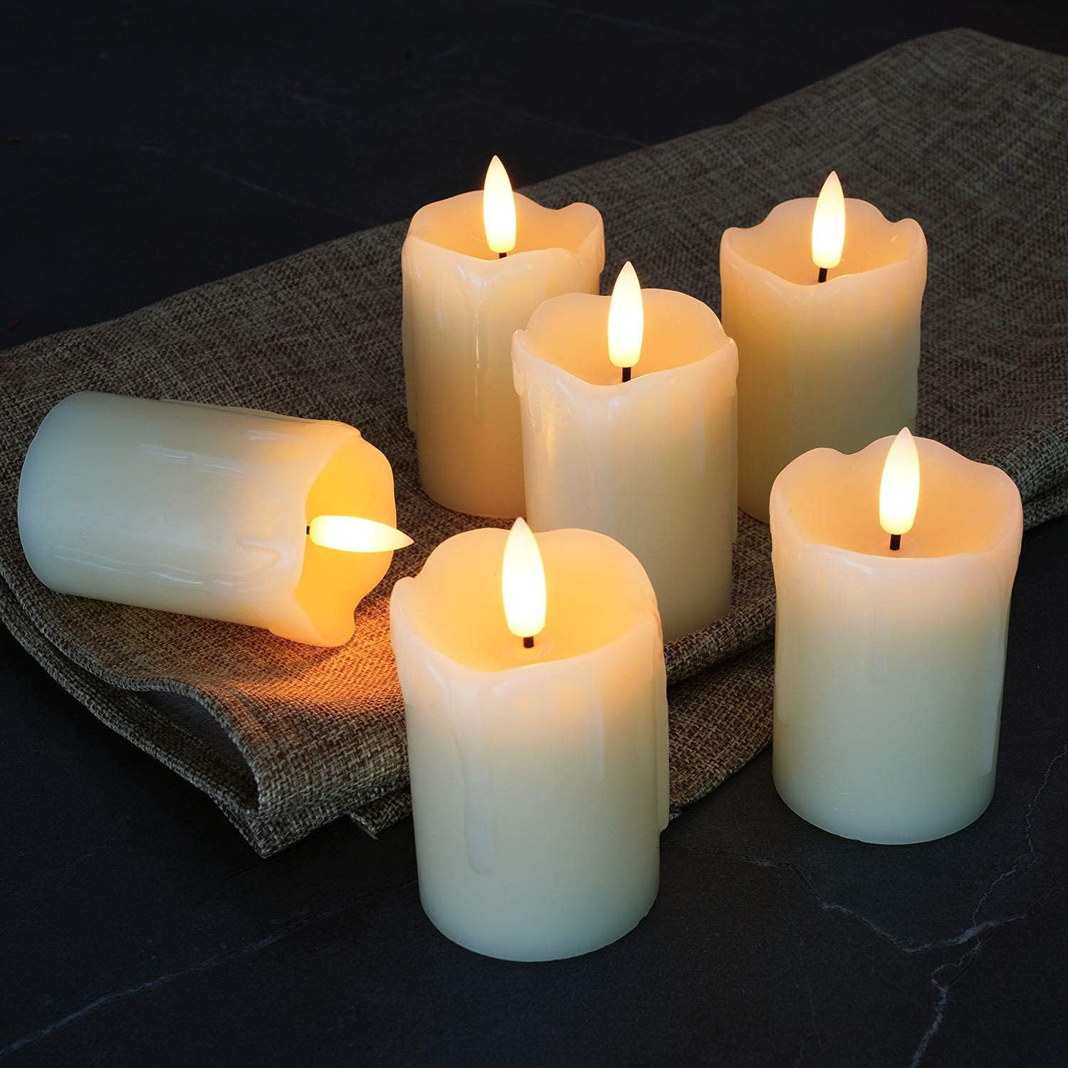 Hokku Designs Unscented Flameless Candle with Plastic Holder Wayfair