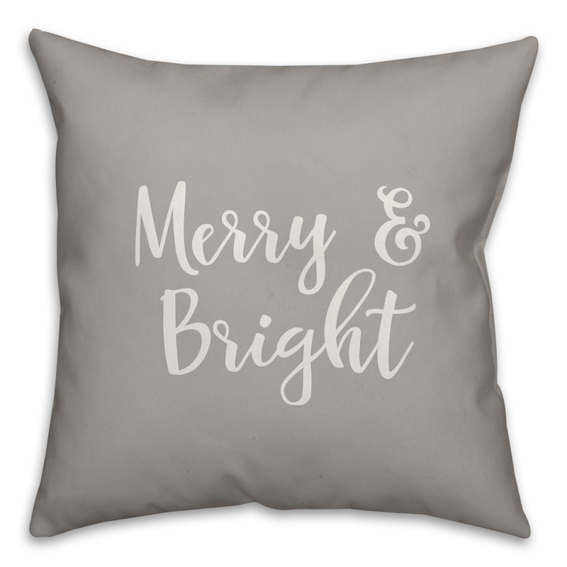  Coussin Merry, Gris, Coussin décoratif