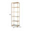 Bibliothèque standard en fer H 70,5 "x l 20" Denholme