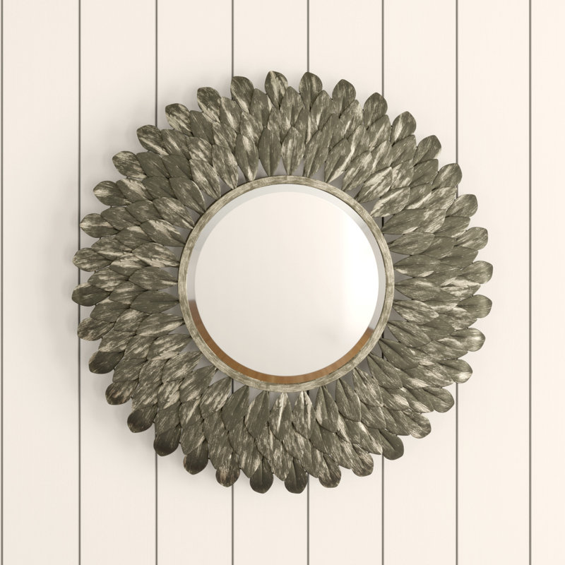 Yuvi Metal Flat Wall Mirror
