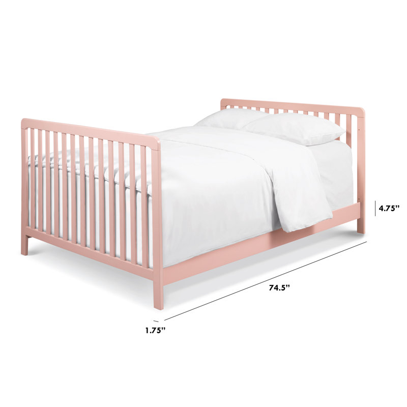 Rails pour lit double, Rose pétale