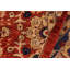 Tapis oriental en laine rouille / bleu 9 pi 11 po x 13 pi 5 po Silke