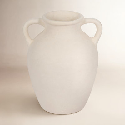 Sagebrook Home Andrelisa Elegant Terracotta Handled Vase - Enhance Your Space