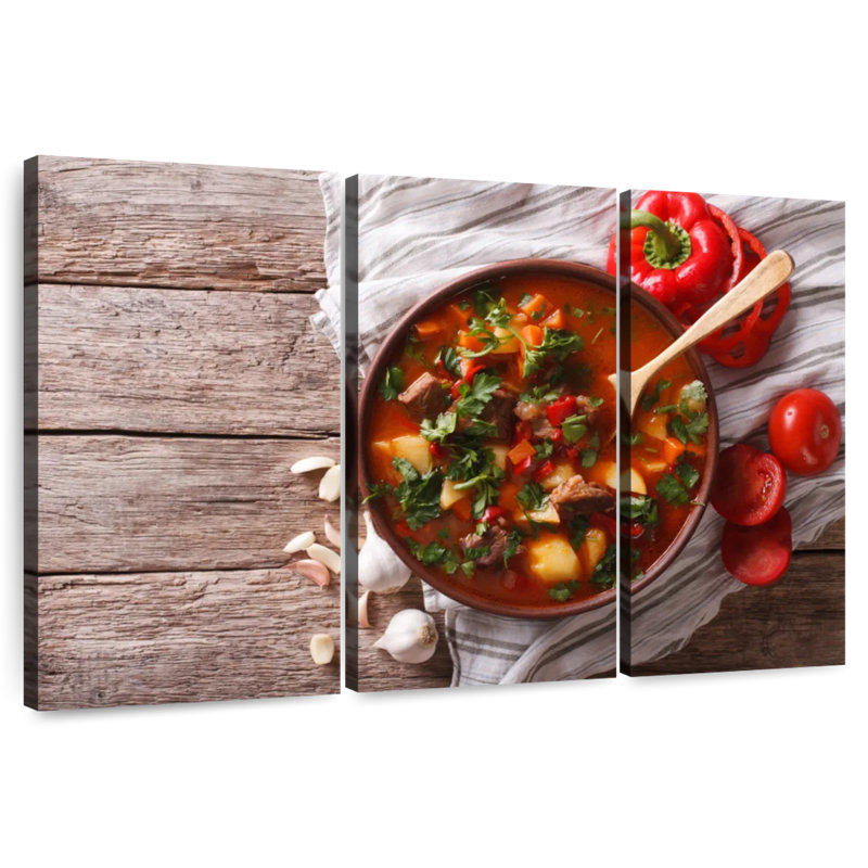 Yarlin Tasty Hungarian Goulash, 36" H x 57" W