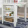 Ariarna 3pc Counter Height Space Saver Dining Set
