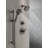 ProClean 7-Spray Hand Shower with Slide Bar, Handheld Shower with High Pressure Spray-86278082