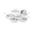 Cuisinart Chef's Classic 11 Pieces Stainless Cookware Set