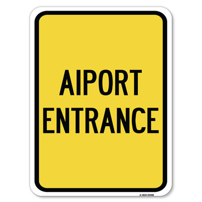 Entrée de l'aérodrome / 24460