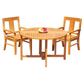 Osborne Outdoor 3 - Piece Teak Bistro Set