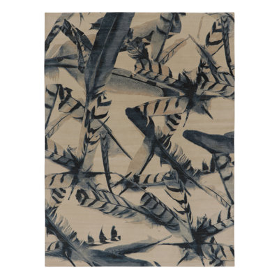 Modern One-of-a-Kind 9'0X12'0 Hand Knotted Area Rug