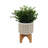 Circles Planter with Stand, White-809530182