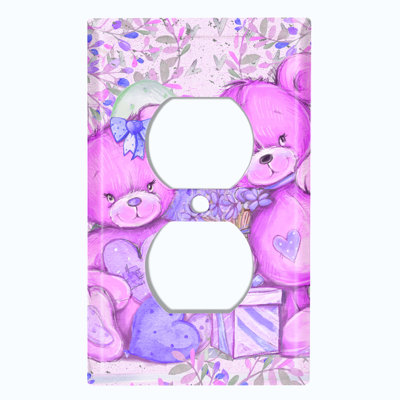 1 - Gang Duplex Outlet Standard Wall Plate