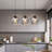 Modern 3-Light Crystal Pendant Chandelier